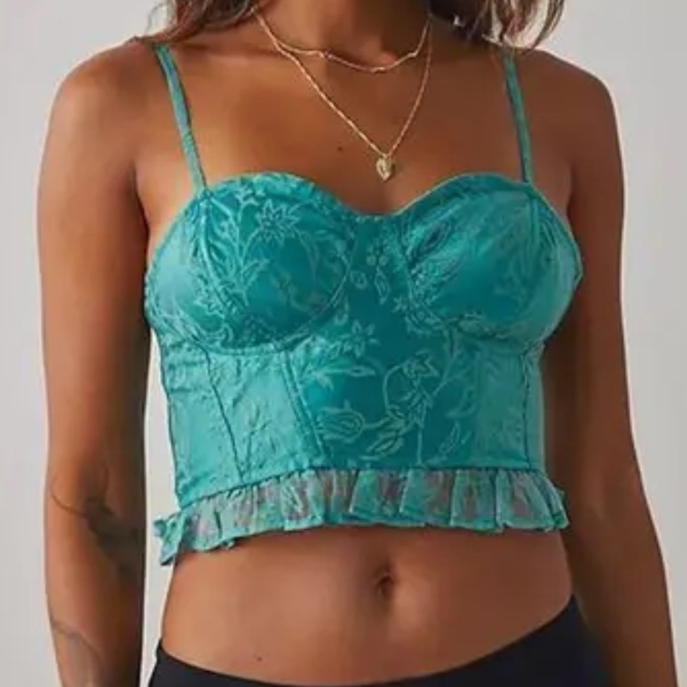 Free People Now or Never Corset Cami